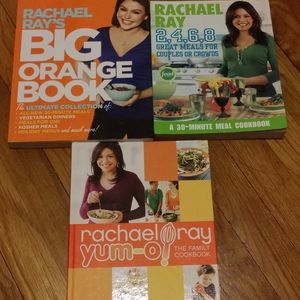 Lot of 3 Rachael Ray cookbooks